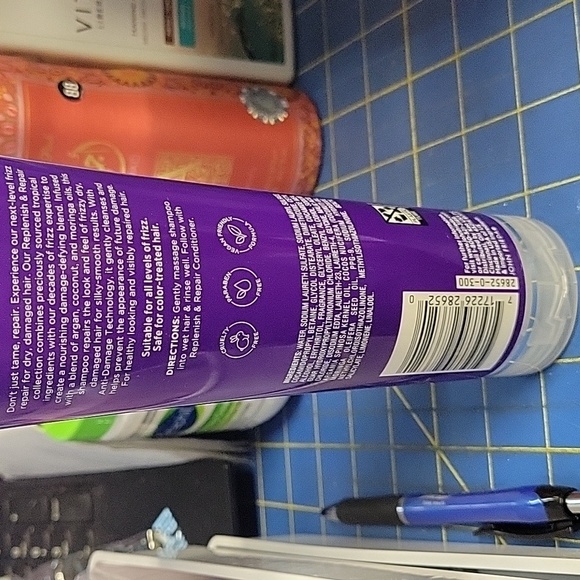 John Frieda Frizz Ease Replenish & Repair Shampoo New 250ml Tube - Picture 2 of 2